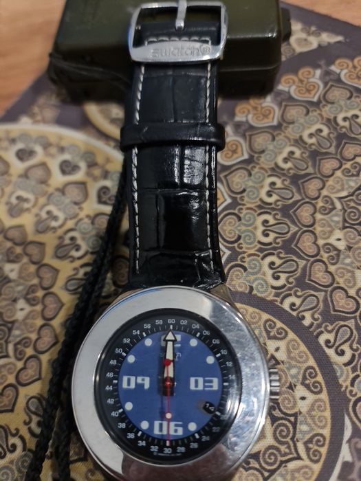 Swatch Irony Nabab YNS401C DOMINATOR BLACK