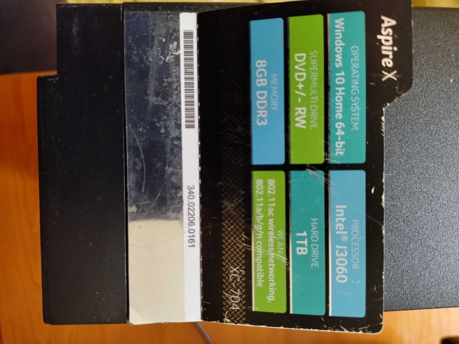 Acer Aspire X, i3060,8Gb, 1Tb