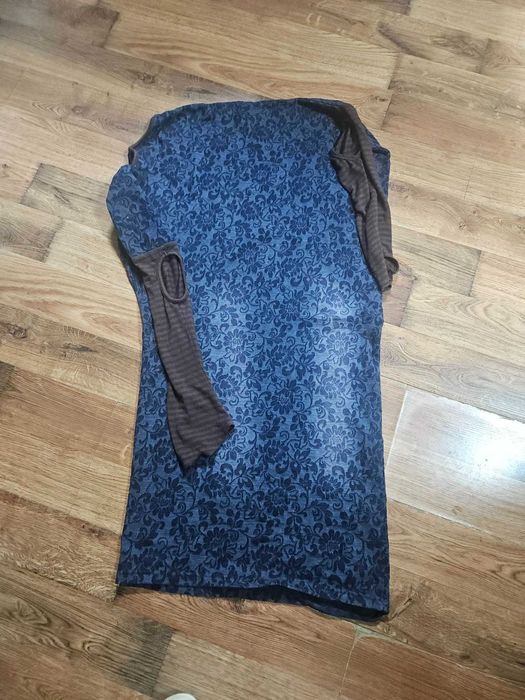 туника в син - кафяв цвят