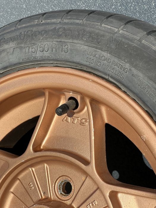 ATS 13”/6J - 4x100 + гуми Continental 175/50/R13