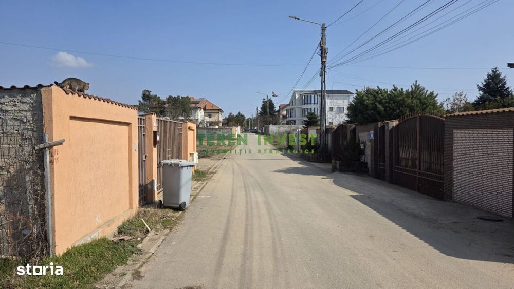 Teren de vânzare – 500 mp, Cernica, lângă lac