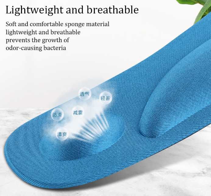 Продам новые стельки для обуви с эффектом памяти (ортопедические)