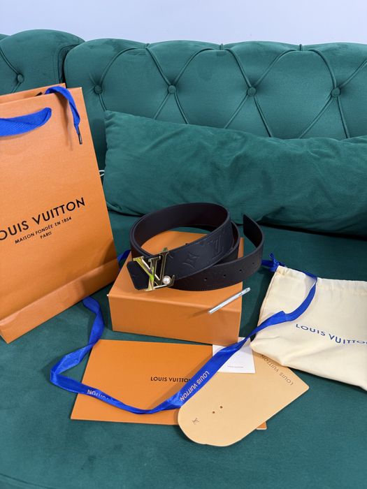 Curea Louis Vuitton piele naturala 100% Full Box colectie noua