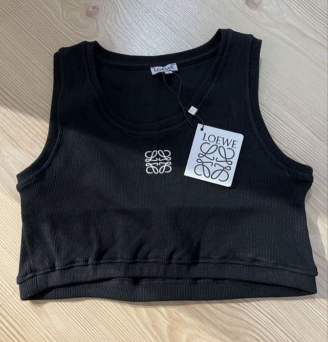 Top scurt loewe alb sau negru