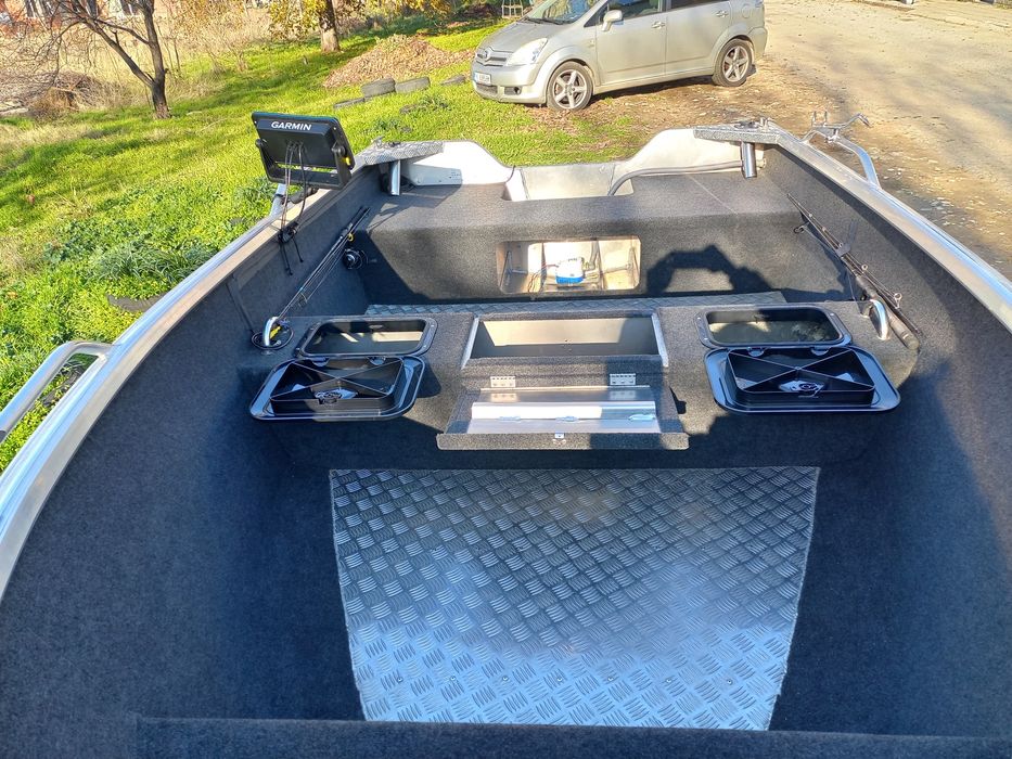 Brema aluminum boat 370V.