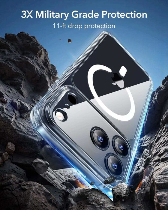 ESR калъф+стъкло за iPhone 17 Pro, iphone 17 Pro MAX, Magsafe, Camera