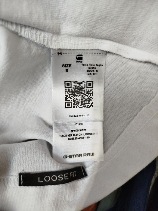 Оригинална НОВА тениска G-Star Raw Back Match Loose S M L XL XXL