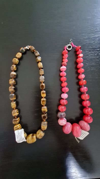 Колье из натуральных камней