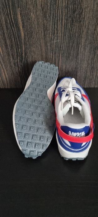 Nike Men Waffle Debut Swoosh White Blue
