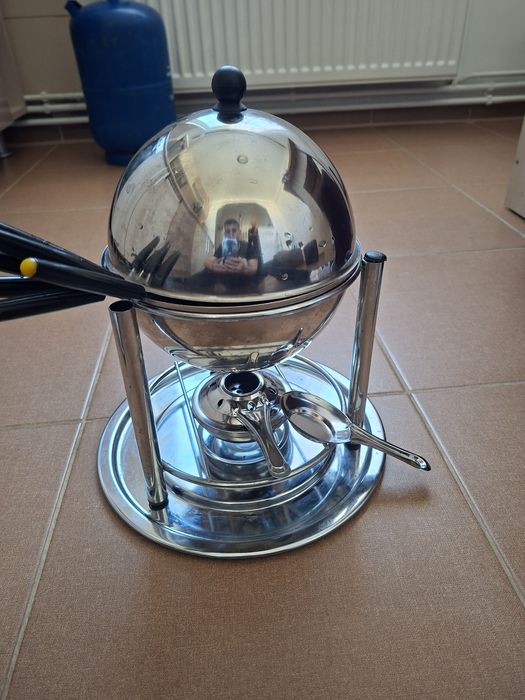 Vas rotund din inox / cina