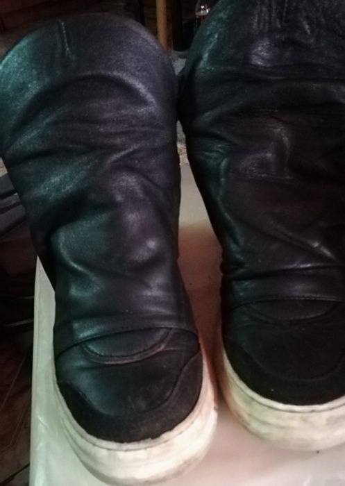 Унисекс боти от естествена кожа плюс подарък