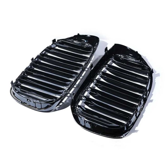 Решетки Бъбреци BMW БМВ 7 серия G11 G12 Двойни Черен Гланц