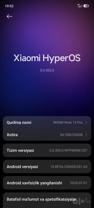 Redmi note15 pro