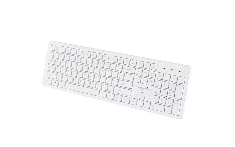 Kit tastatura si mouse wireless alb nou sigilat