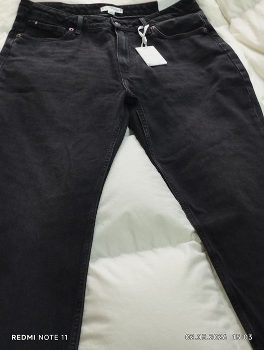Мужские джинсы черного цвета размер 34/30 TOMMY HILFIGER .Оригинал .