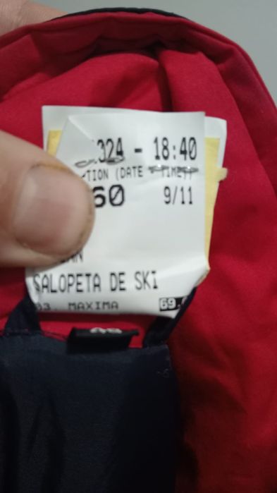 Salopeta de ski montan