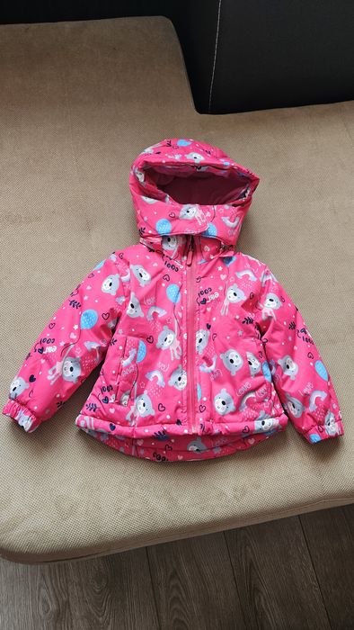 Бебешки зимен комплект за момиче