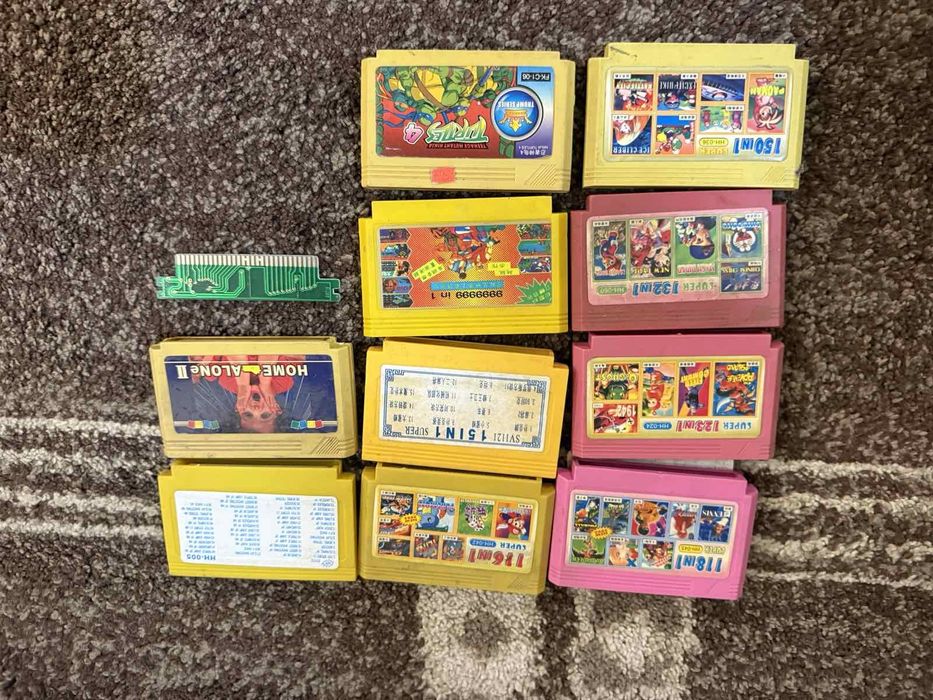 Стара игри и дискети за Sega и Nintendo