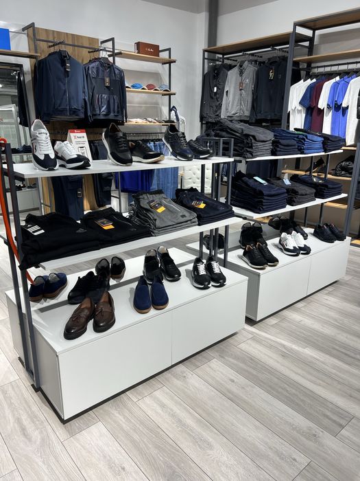 Мебель, полка для бутика рейл