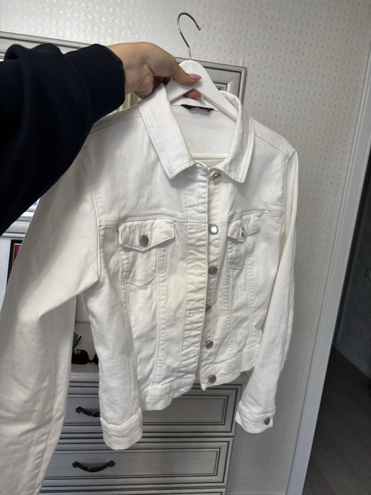 Джинсовка укороченная