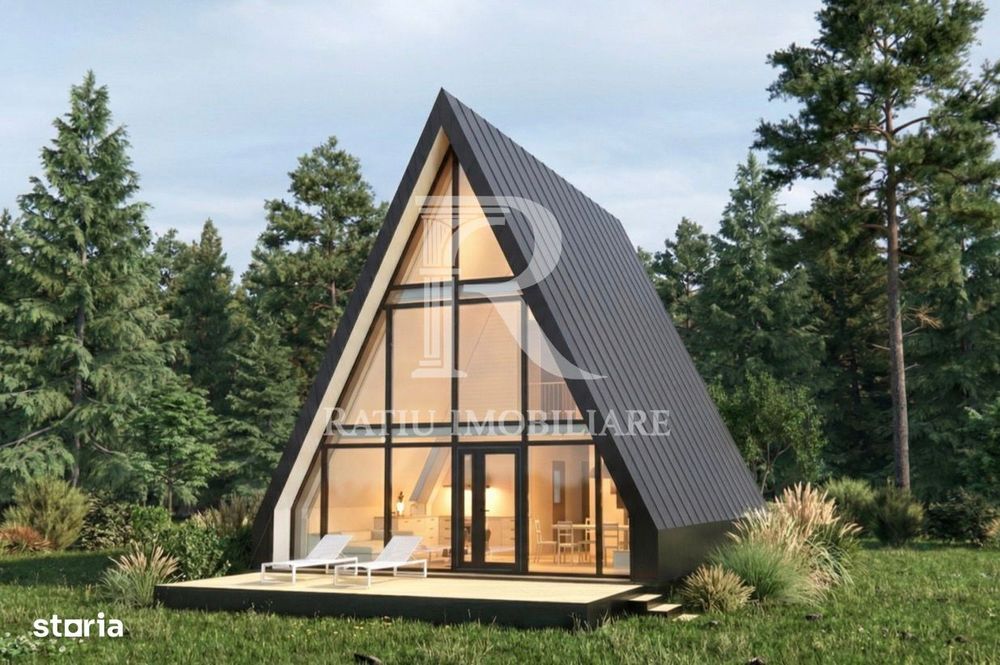 Structură A Frame modernă pentru case premium și Airbnb