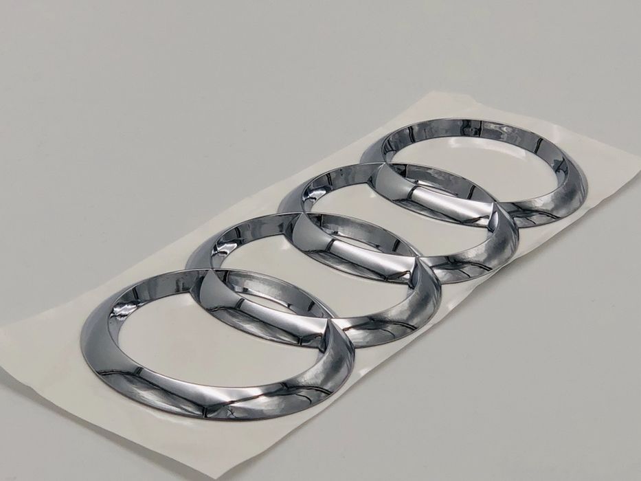 Emblema Audi spate 215 mm crom