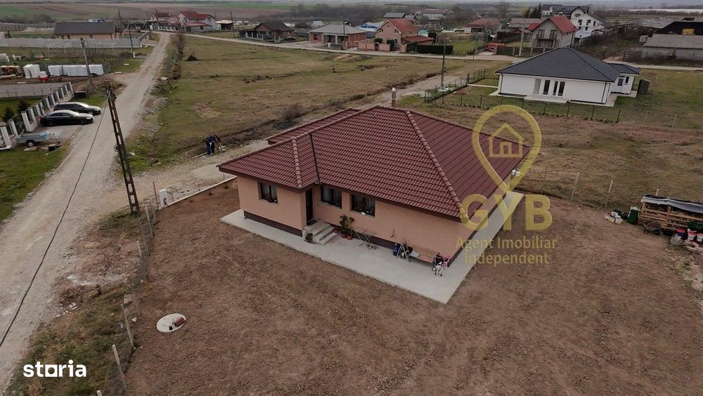 Casă nouă, moderna, complet mobilată, în Alparea