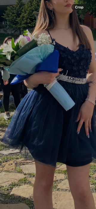 Къса рокля от Lorreti+колан