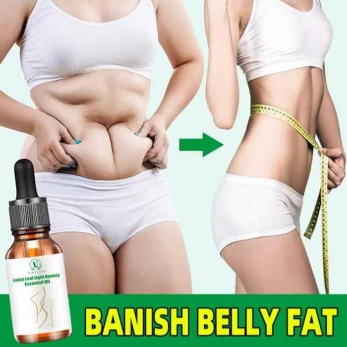 Ulei esential pentru slabit cu extract din frunza de lotus.