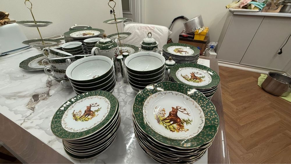 Сервиз «Королевская охота», полный комплект