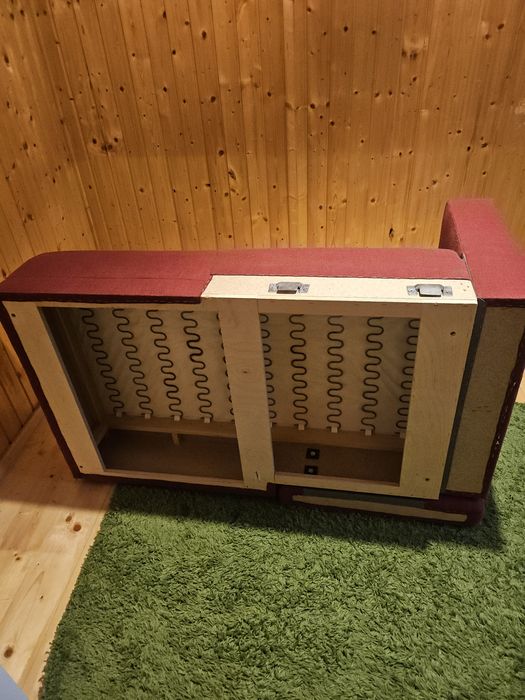 Coltar extensibil Ikea cu lada depozitare ca NOUA