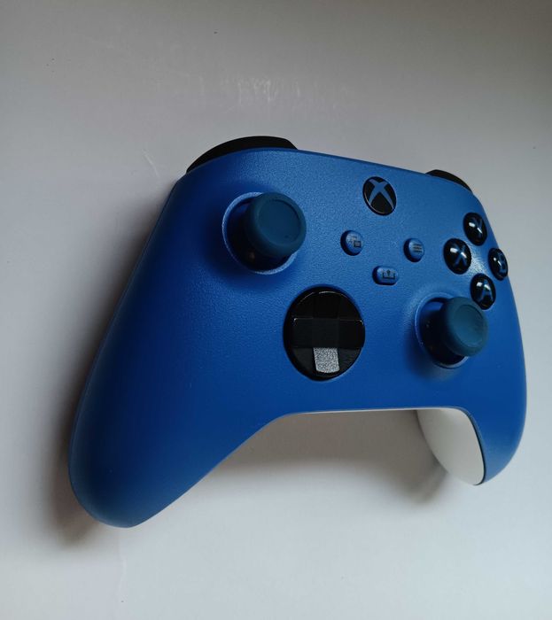 controller xbox one s, Albastru, manșa, Maneta, joystick