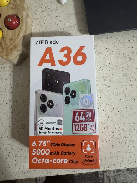 ZTE A36 новый не распоков
