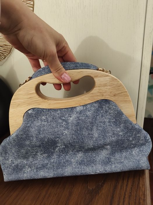 Дамска чанта дънкова