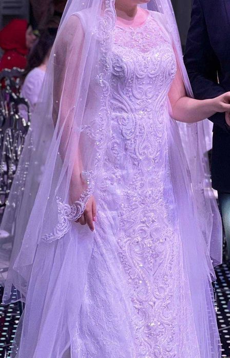 Продается красивое свадебное платье недорого