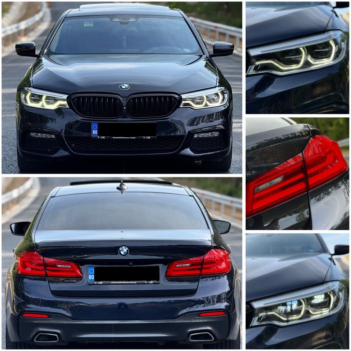 BMW 520D-G30-M Packet-Trapa-H&K-HeadUp-Laser-Gesturi-Bord digital