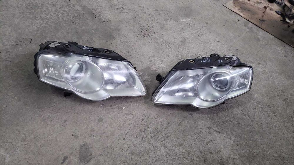 Faruri stanga / dreapta cu lupa VW Passat B6 3C0941006AA / 3c0941005aa