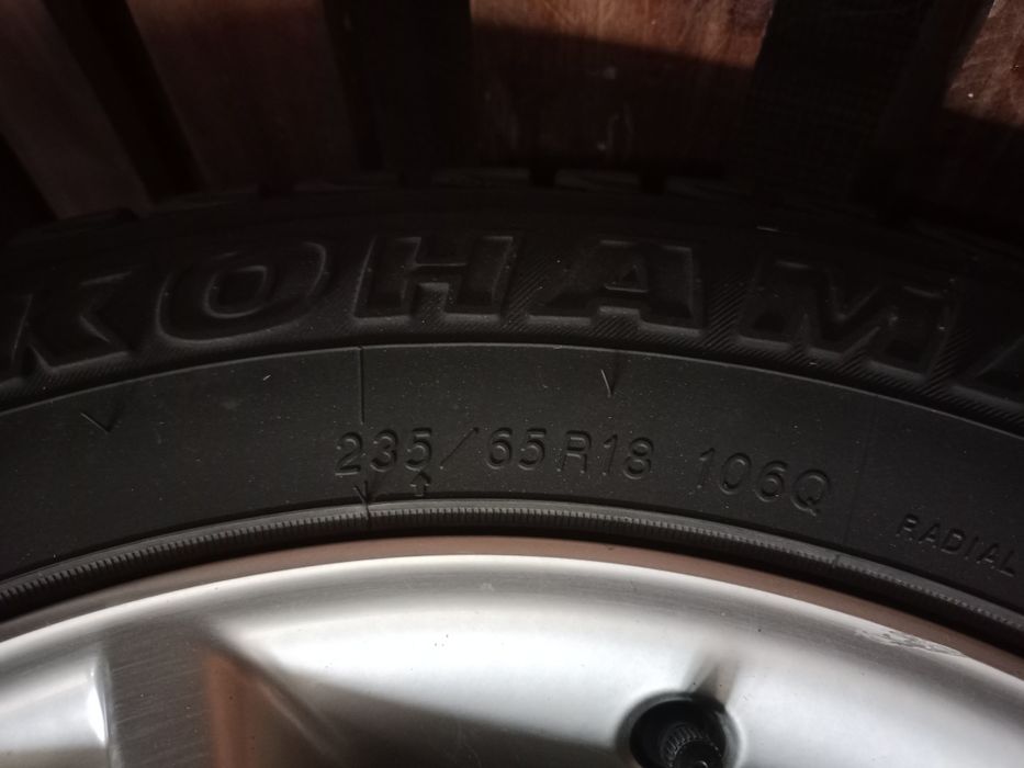 Диски с шинами от Toyota Highlander