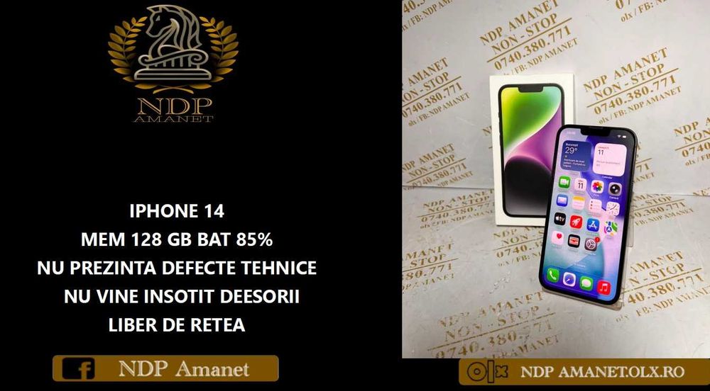 NDP Amanet Calea Mosilor 298   IPHONE 14 (57642)
