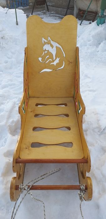 Продам деревянные  санки