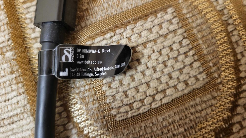 Deltaco Adaptor Mini DP la Hdmi-Vga  Nou