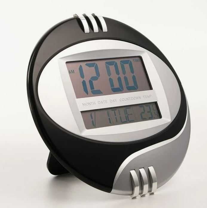 Дигитален СТЕНЕН ЧАСОВНИК с температура. Електронни СТЕННИ ЧАСОВНИЦИ