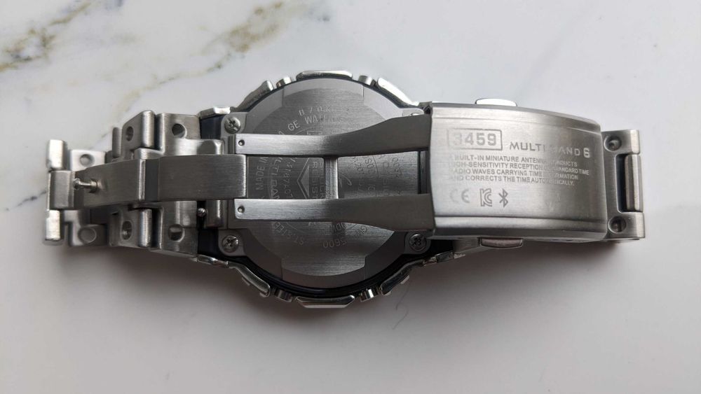 Ceas G-Shock gw-b5600bc-1ber mod TVA Solar Multiband6