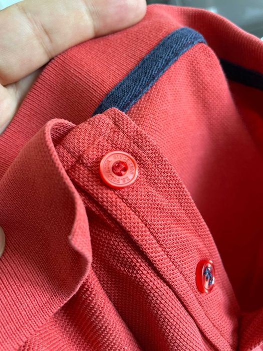 tricou polo rosu original-- marime M