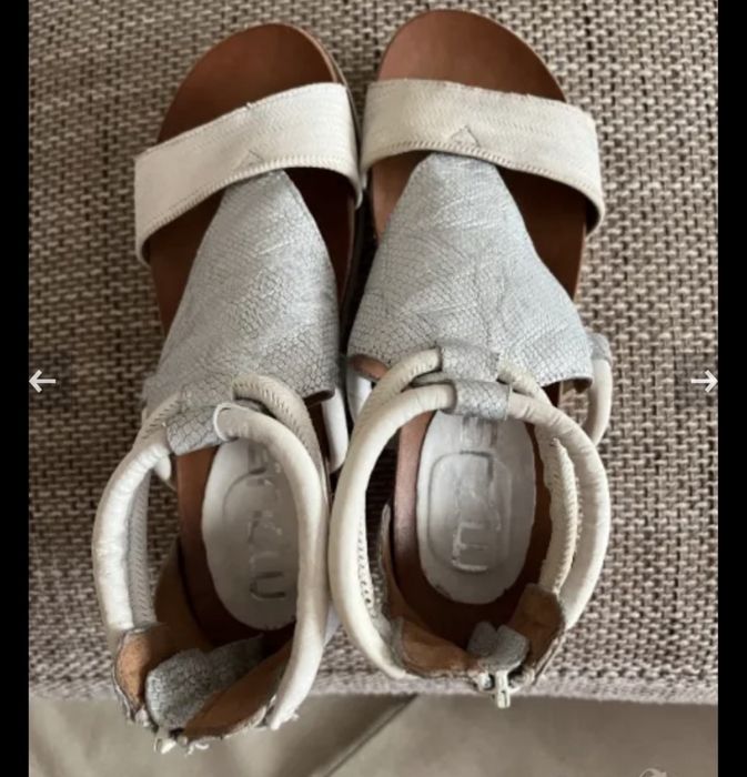 Страхотни сандали 38номер от ест. кожа-2бр.. и 36 розови