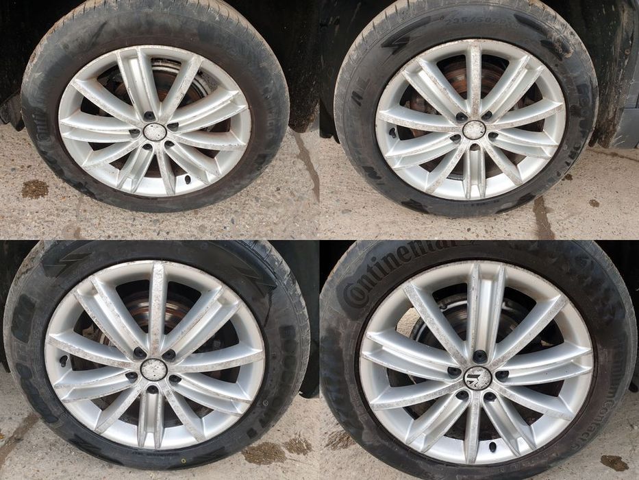 Set 4 Jante Roti Aliaj 235 50 18 R18 5x112 Audi A3 8P 2004 - 2013 sdgb33
