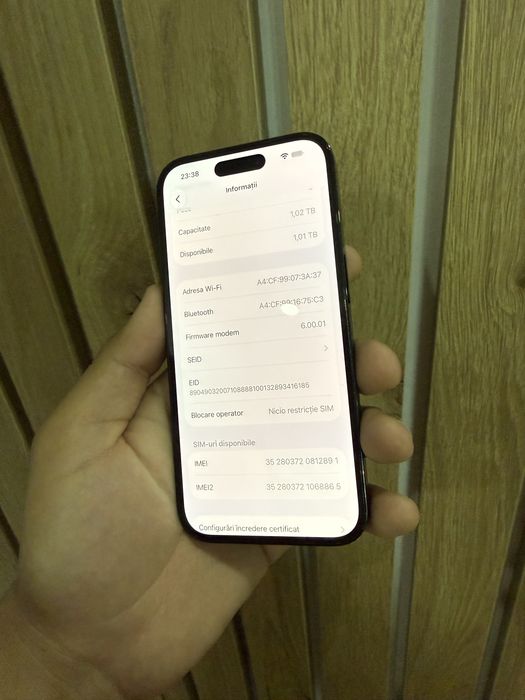 Iphone 14 pro 1 tb e sim