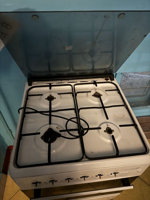 Газовая плита рабочая