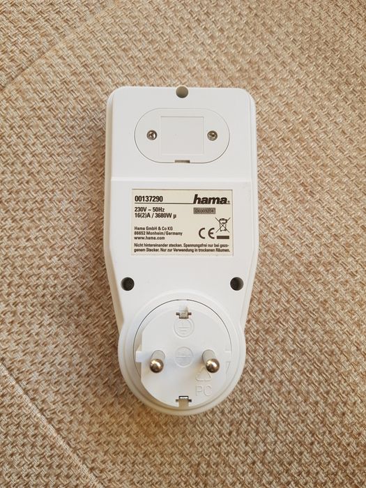 Програмируем седмичен таймер Hama