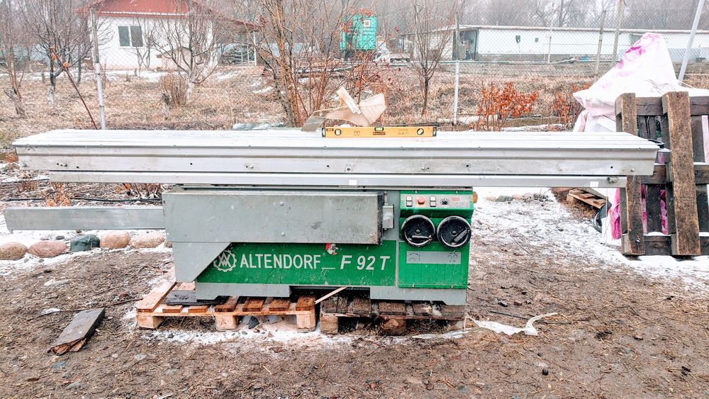 Альтендорф Форматно раскроечный станок